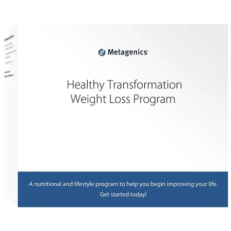 Box for Metagenics Healthy Transformation Weight Loss Program, nutritional lifestyle kit.