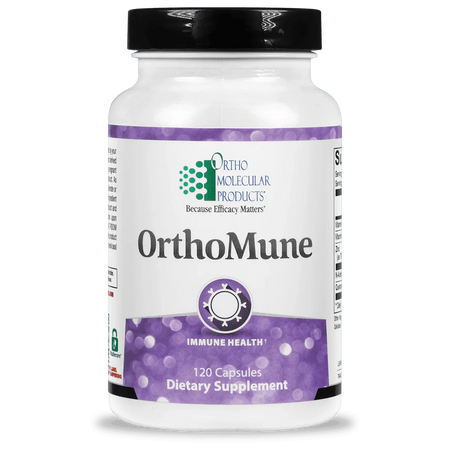 OrthoMune 120 capsules dietary supplement bottle for immune health support
