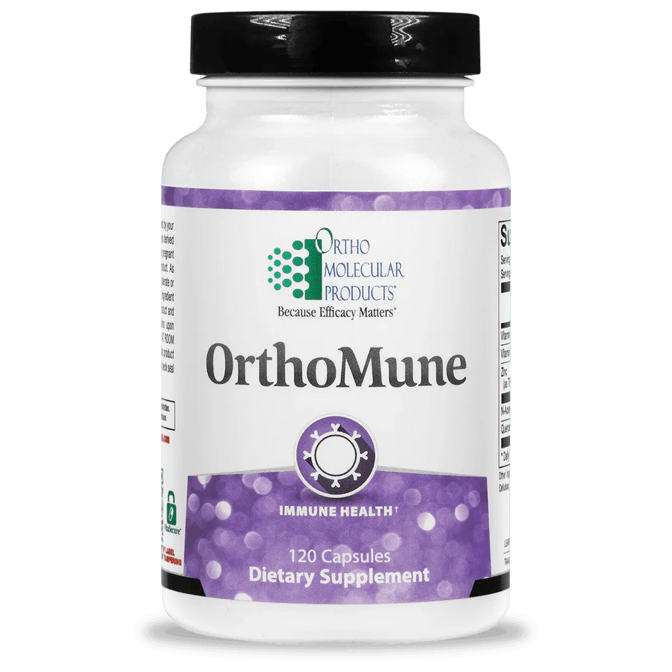 OrthoMune 120 capsules dietary supplement bottle for immune health support